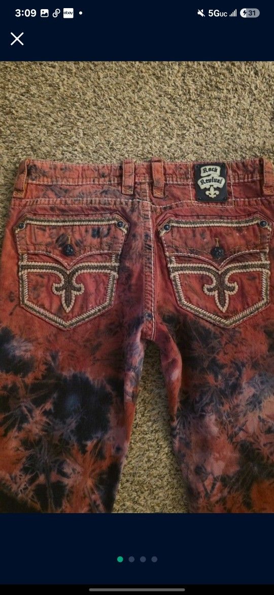 Rock Revival Jeans Sz 38