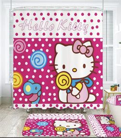New Hello Kitty Bathroom Set