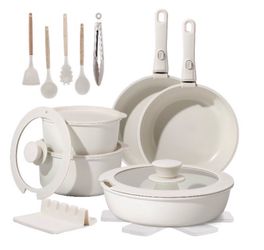 Nonstick Cookware Set with Utensils