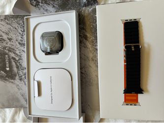 Apple ultra2 Black Ocean Band (new)
