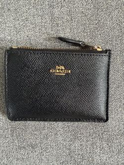 Coach card and ID wallet