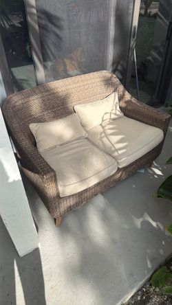 Outside couch