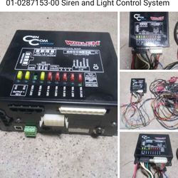 Siren and Light Control System