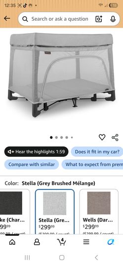 Uppababy Remi Stella playpen bassinet