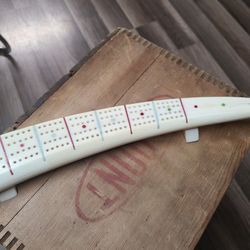 Cribbage board Vintage Antique One Of A Kind