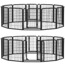 31.5″ Tall Dog Playpen Panels, 12 PCs