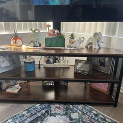 Rolanstar TV Stand  with mount and Power Outlet 