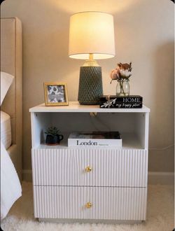 Table Lamps Set of 2 (Medium size) Modern Ceramic, Very nice & sturdy❤️Good condition only 3 months.