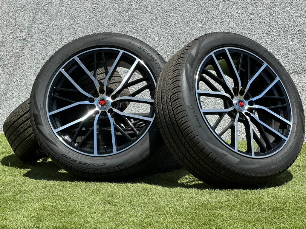 New 20” Revolution Racing Dodge Charger Wheels 5x115mm Dodge Challenger Rims Pirelli Scorpion Tires All Season