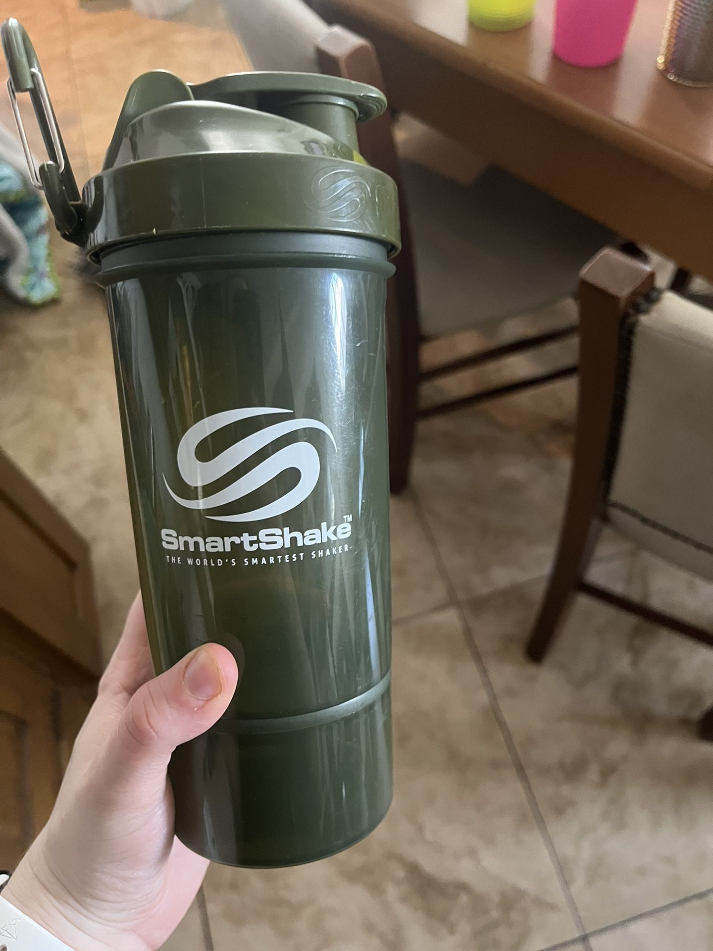 SMART SHAKE (blender Bottle) With Snack Container