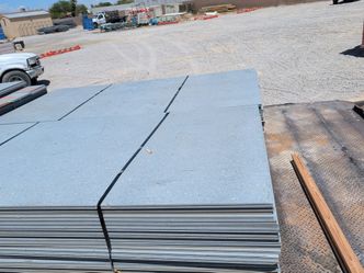 $10 each 4x8 x 3/4" thick MDF, high density fiber board