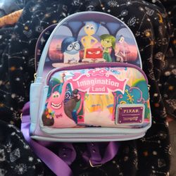 Inside Out Backpack And Wallet Loungefly