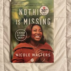 NOTHING IS MISSING (BOOK)