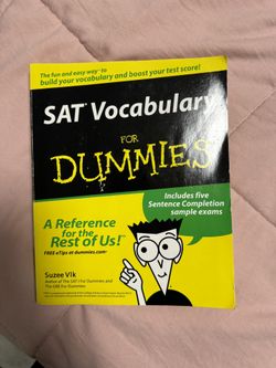 SAT VOCABULARY FOR DUMMIES