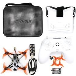 EMAX RTF Tinyhawk II Freestyle Analog Kit w/ Goggles, Radio transmit, case, DRONE