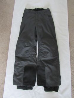 Boys Youth 8 Gray Snowboard Ski Pants, REI