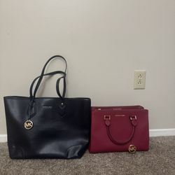 MOVING SALE!!!— Michael Kors Bags – Satchel & Large Tote