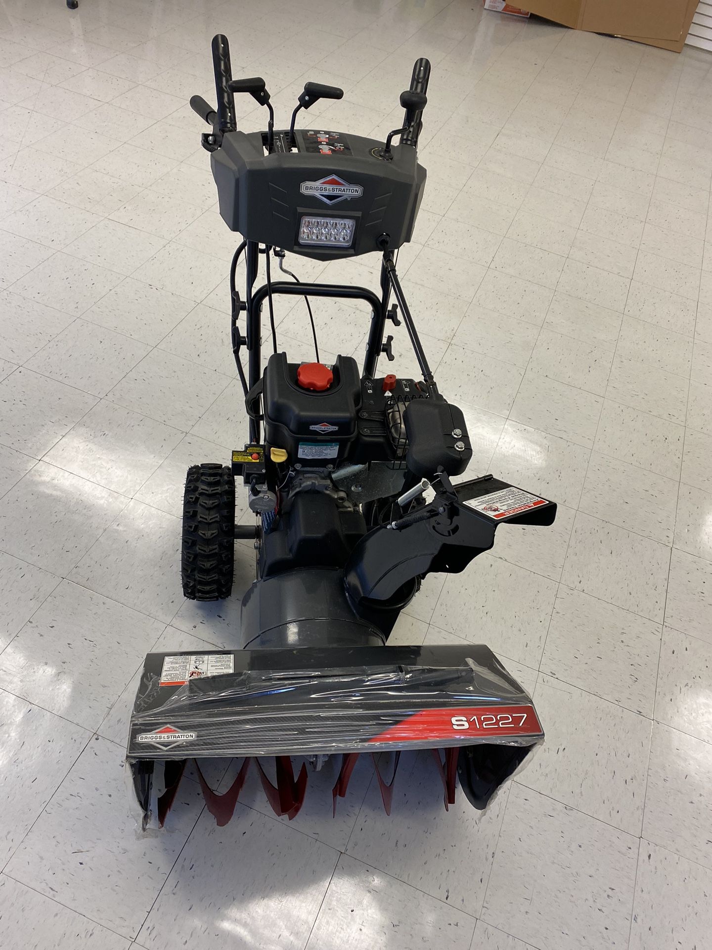 Briggs & Stratton 1696619 250cc 27-inch Dual-Stage Electric Start Snow Thrower Snow Blower