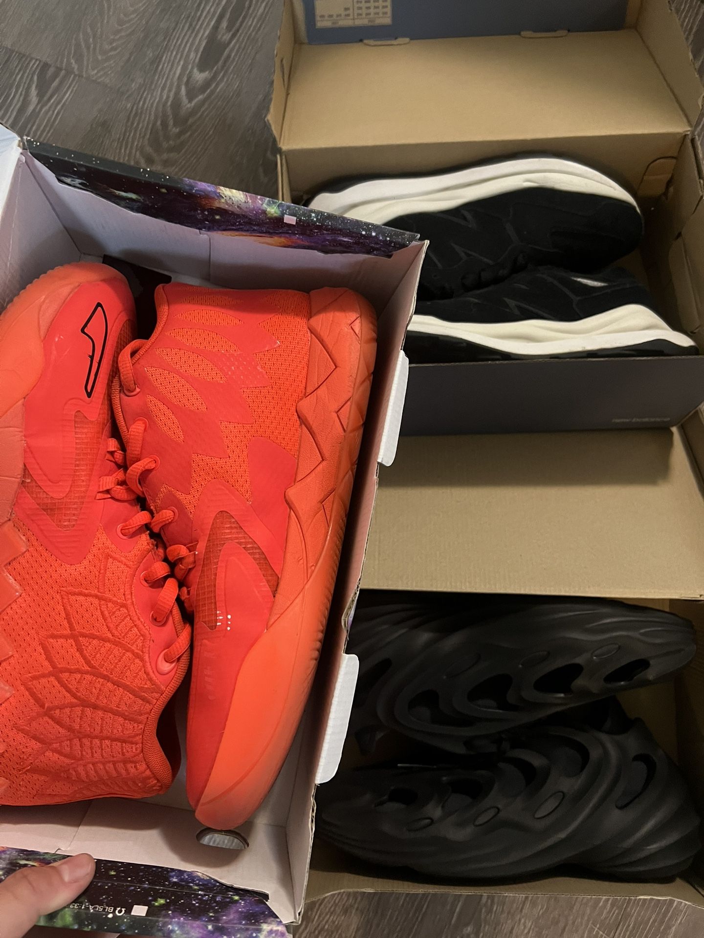 3 pairs of shoes $120