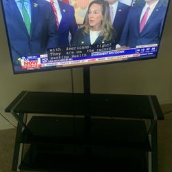 55”tcl Tv And Stand $130