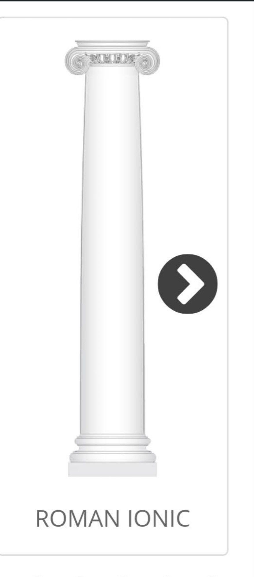 Roman Columns Fiberglass Architectural Porch Support Beams