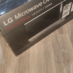 LG Microwave Oven Over Range 1.8 CU.FT/1000W