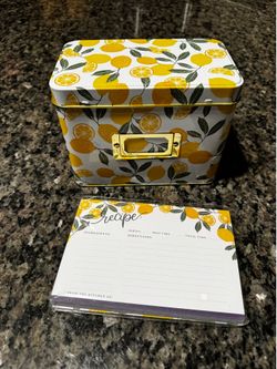 Recipe box - new