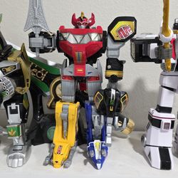 Power rangers Megazord, Dinozord, Tigerzord