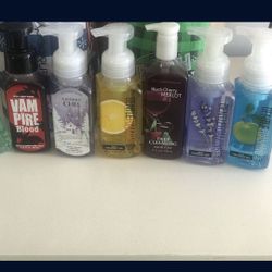Bath & Body Works Hand Soaps