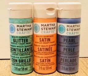 Set of 3 Martha Stewart Craft Paints