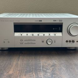 Yamaha HTR-5935 Natural Sound AV Receiver – Silver – Tested & Works Great