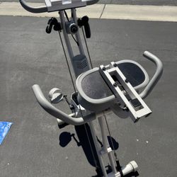 ADVENOR Folding Magnetic Stationary Exercise Bike