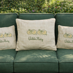 3 Valentino Rudy PILLOW COVERS Hemp Linen Cotton Polyester