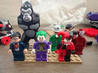 DC Lego lot including rare Superman Minifig