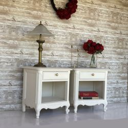 French Provincial Nightstands - Nightstand Set - Bedroom Set - Dresser Set - Nursery Furniture 
