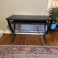 LumiSource Bentley Mid-Century Modern Office Desk