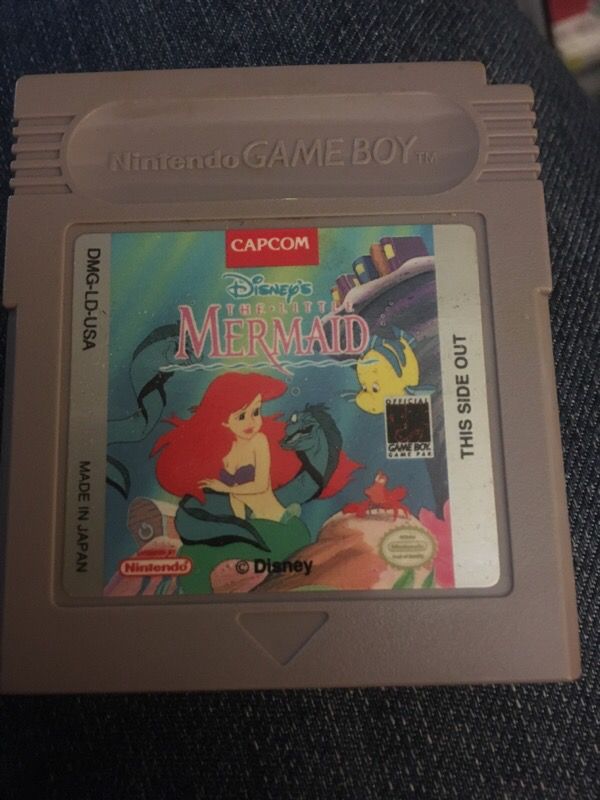 Little mermaid gameboy game