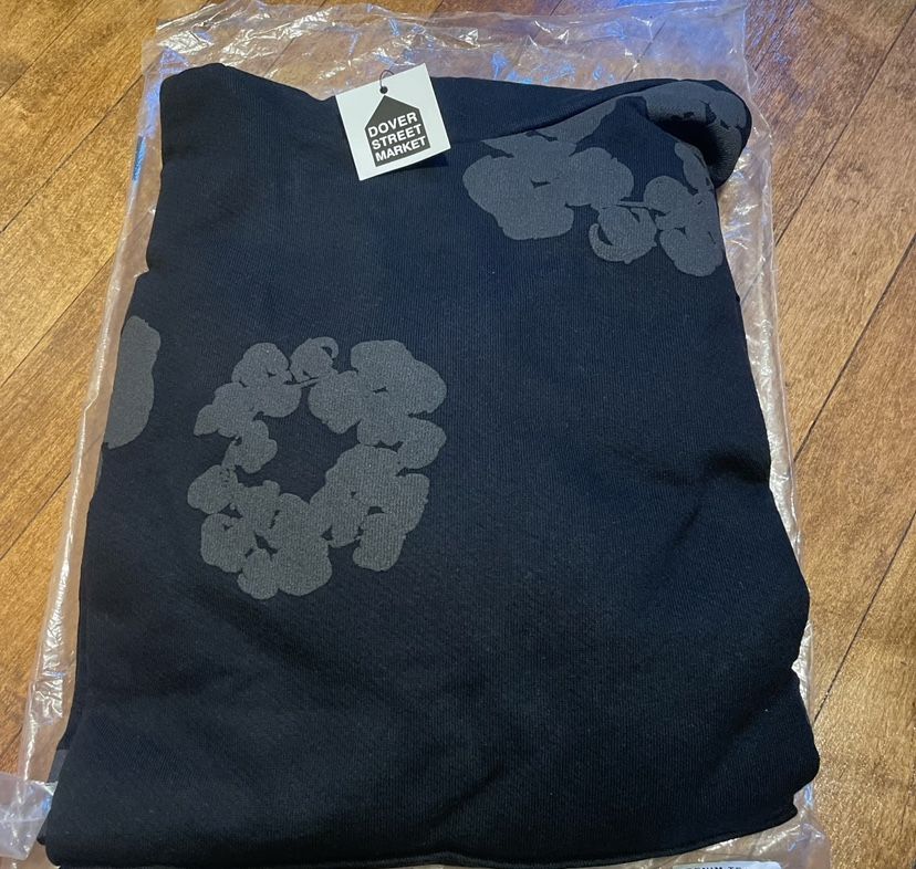 Black Denim Tears Hoodie