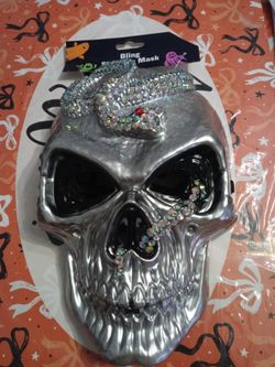 Halloween Mask Bling Skeleton Mask