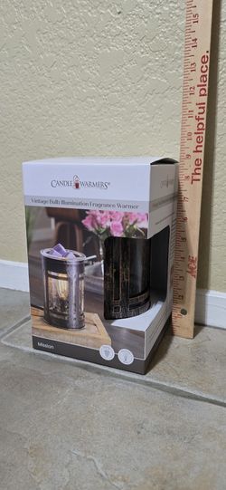 New Mission Candle Warmer Vintage Bulb Illumination Fragrance