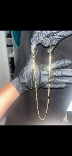 22 inch 10kt gold chain
