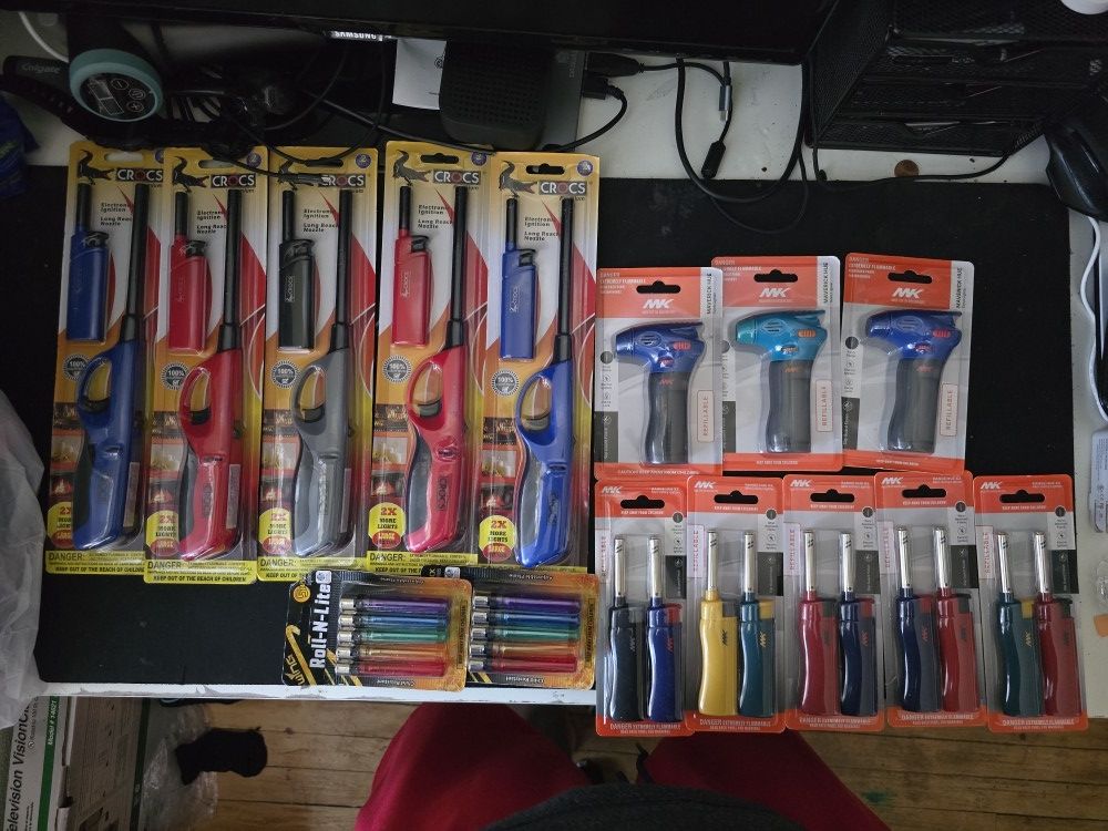 Crocs & MK Lighter Lot