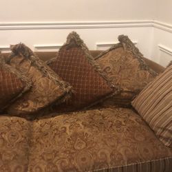 A Couch And 2 Chairs 