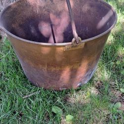 Large Copper Kettle