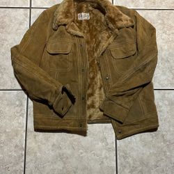 Men’s Size 44 Suede Vintage Jacket 