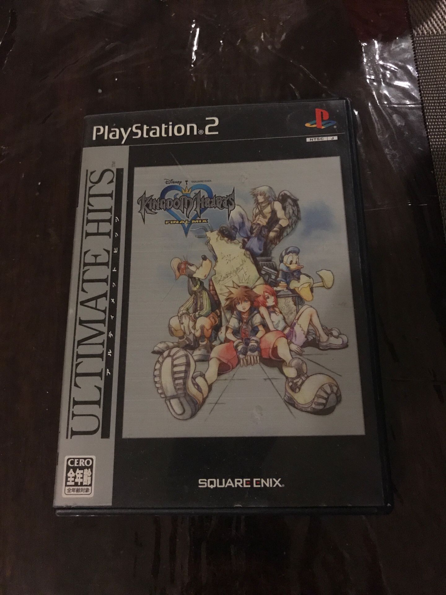 Original Japanese Kingdom Hearts Final Mix on PS2
