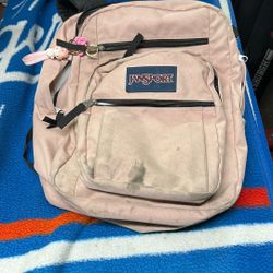 Pink Jansport Backpack