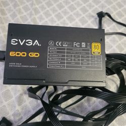 menu
EVGA 600 GD, 80+ GOLD 600W, Power Supply 100-GD-0600-V1