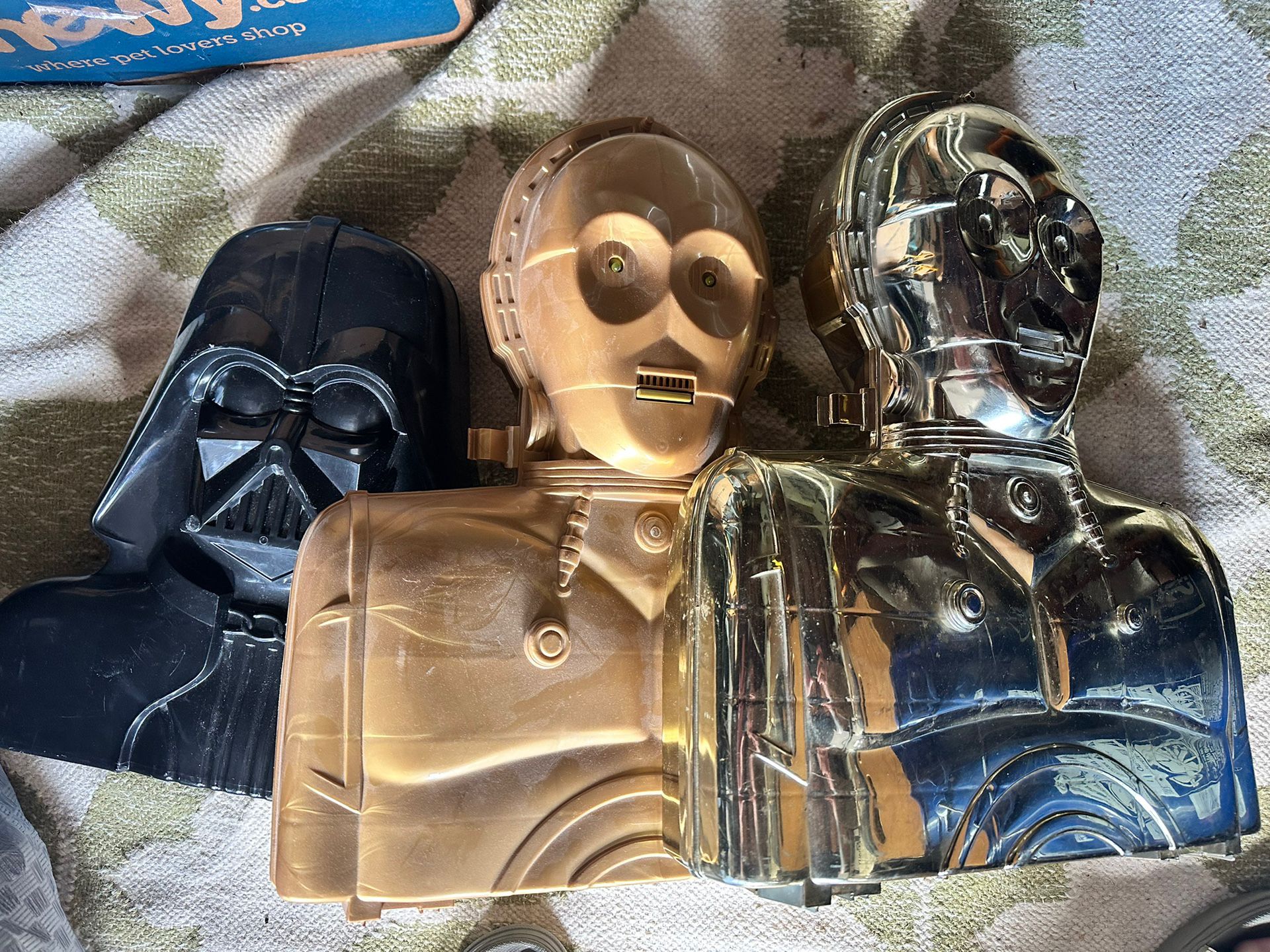 Vintage Star Wars Action Figure Case Lot No Figures 7 Cases Total