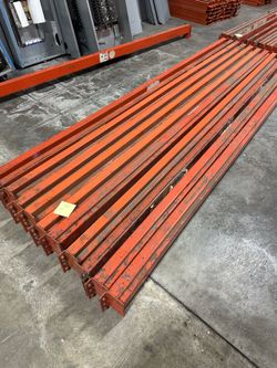Pallet rack cross beams 108”